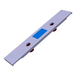 BEDIENBLENDE,INOX,60CM,LUX,2K