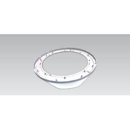 cornice porta, anteriore, argento grigio, Indigo,WD
