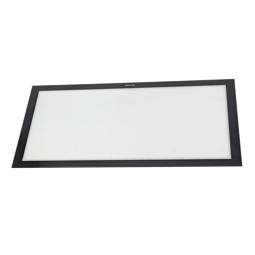 door glass, inner, 824x402mm