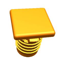 Abdeckung für Backofen-Signallampe, rot