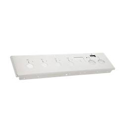 BEDIENBLENDE,INOX,50CM, SET, 6