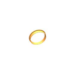 ring, knopomhulsel, plat,