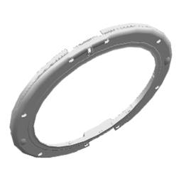rám dvierok, vzadu, šedý, Ø443,6mm