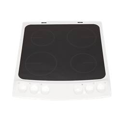 cooking top with frame,white,55cm