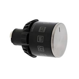 knob, function, black, 9+0