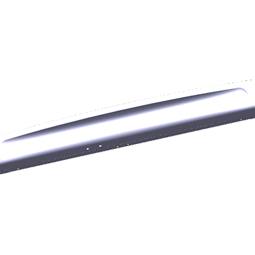baffle, white