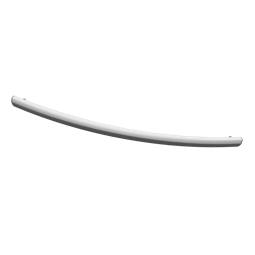 door handle, inox, black, [529mm]