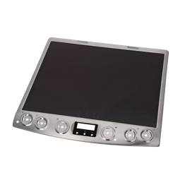 cooking top with frame, inox, 60cm