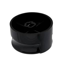 knob, black,