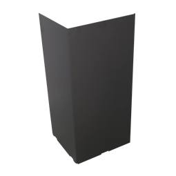 KAMIN,OBEN,SCHWARZ,MAT, L TYPE