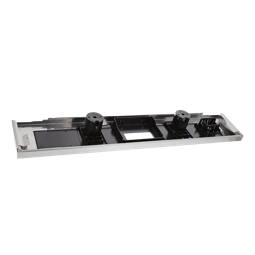 BEDIENBLENDE,INOX,60CM, SET, 2