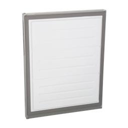 Freezer Door Assembly - Stainless Steel - 804x595mm