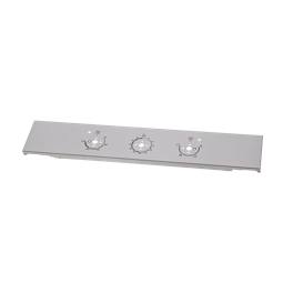 BEDIENBLENDE,INOX,60CM, 3K
