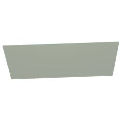 glass, with, corner support, 486,5x169mm