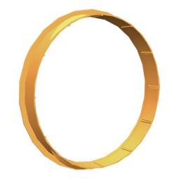 Abdeckring, Dampf, schwarz