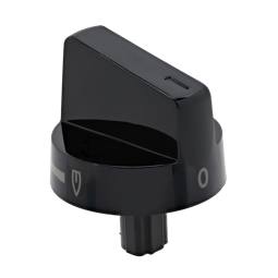 knob, gas, black,