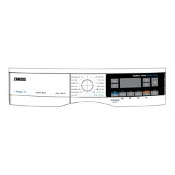 control panel, silver, Zanussi