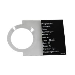 programme plate,knob,adhesive,FR