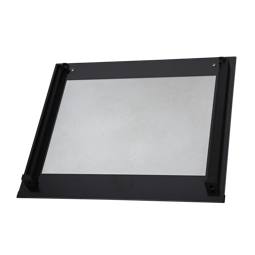 frontglas, svart, Electrolux, 592x501.7mm