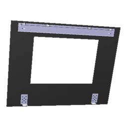 Door Glass Assembly - 594X463mm