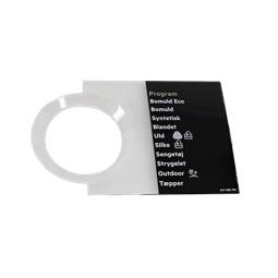 programme plate,knob,adhesive,DA