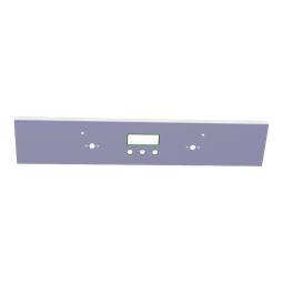 BEDIENBLENDE,INOX,60CM, SET, 2
