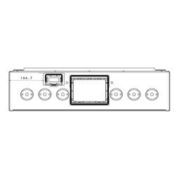 control panel, inox, 50cm,SET,6K