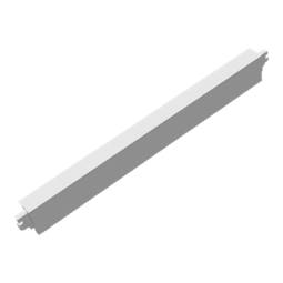 top cover, front, neutral, grey,440mm