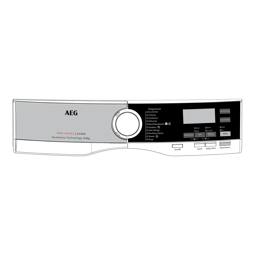 control panel, white, AEG