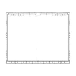 Arbeitsplatte, Satz, dunkelgrau, CF40,595x335.6mm