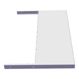 extension piece, silver, 458,7x276,5x32,2