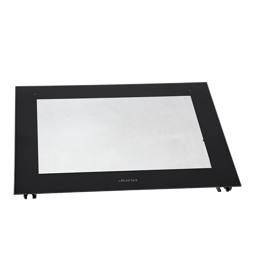 front glass, black, Juno, 595.5x466mm