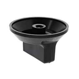 knob, function, black, 3+0