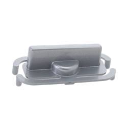 button,silver,rectangular,Diamond