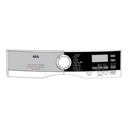 control panel, white, AEG
