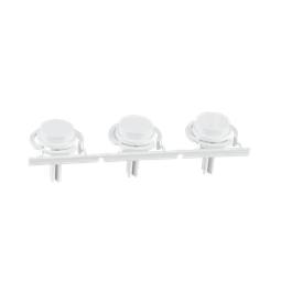 push button unit, white