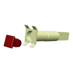 vetrino, lampada spia, rosso