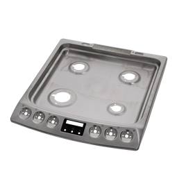 work top, inox, 55cm