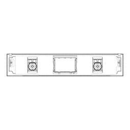 manöverpanel, svart, 60cm,LUX,2K