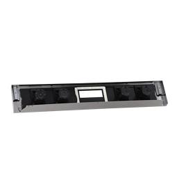 BEDIENBLENDE,INOX,60CM, LUX, 4