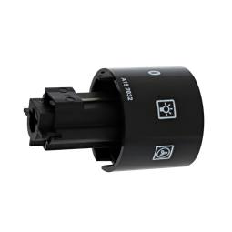 knob, function, black, 6+0