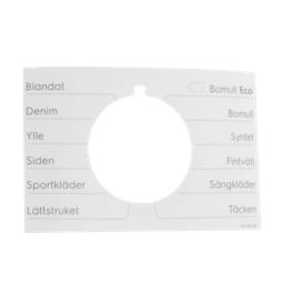 programme plate,knob,adhesive,SV
