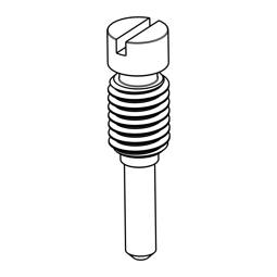 SCHARNIERSTIFT GESCHRAUBT 4X18