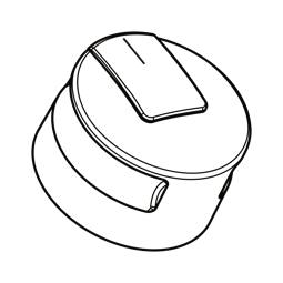 KNEBEL,GEDRUCKT,INOX