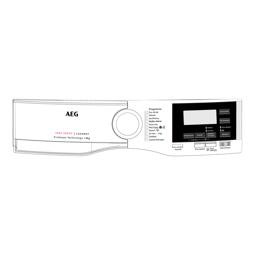control panel, white, AEG