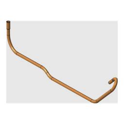 tube, heater, jumper, 472mm
