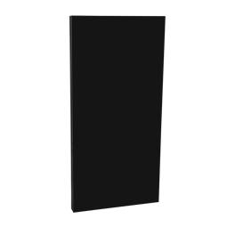 koelkastdeur, set, zwart, 1206x595mm