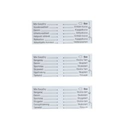 programme plate,magnetic,DA,NO,FI