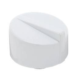 knob, white