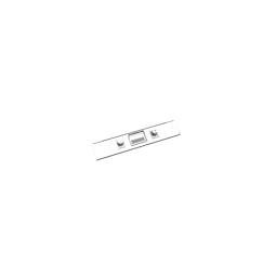 BEDIENBLENDE,INOX,60CM, HEXAGO